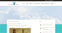 Desktop Screenshot of ieesp.org.br