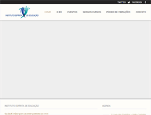 Tablet Screenshot of ieesp.org.br